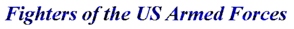 Fighters of the US Armed Forces